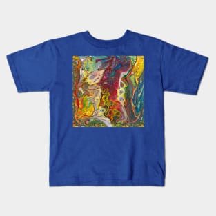 Multicolor paint pour festival Kids T-Shirt